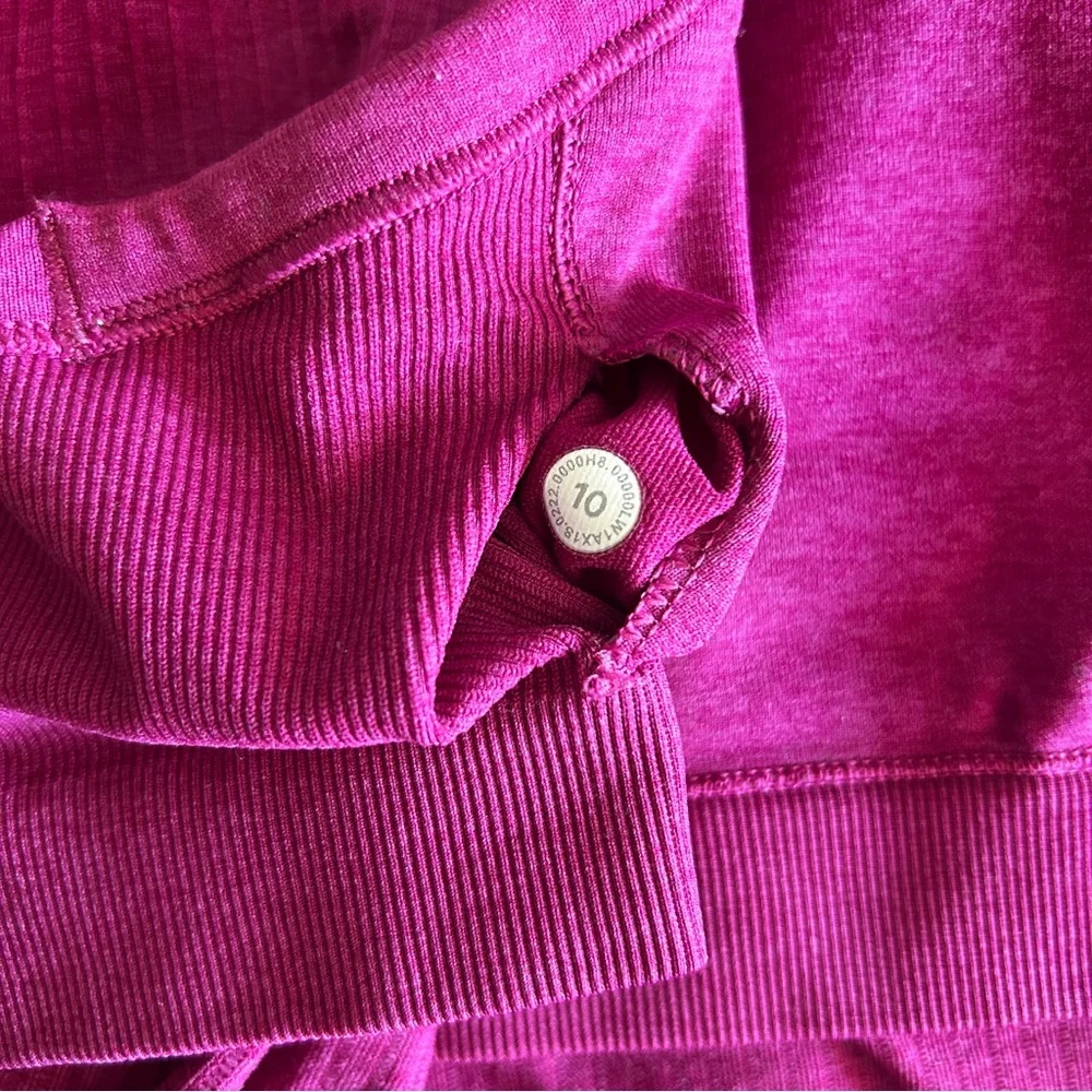 Lululemon Ebb to Street Racerback Tank— Magenta Purple (size 10) - Picture 5 of 5